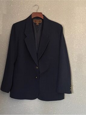 Men's Brown Wool Pea Coat 100% wool